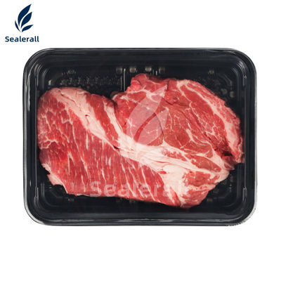 Máy đóng gói thịt bò tươi thay đổi khí quyển Điện dễ vận hành